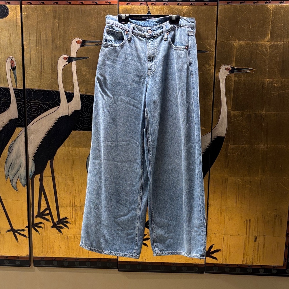 GAP Baggy Mid-rise Light Blue Jeans